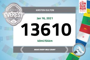 Mount Everest Race Bib