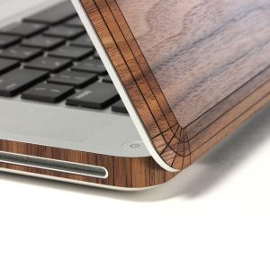 MacBook wood cover