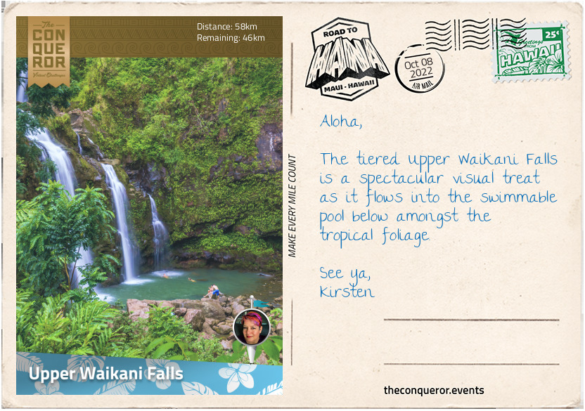 Upper Waikani Falls