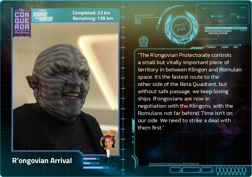 R'ongovian Arrival